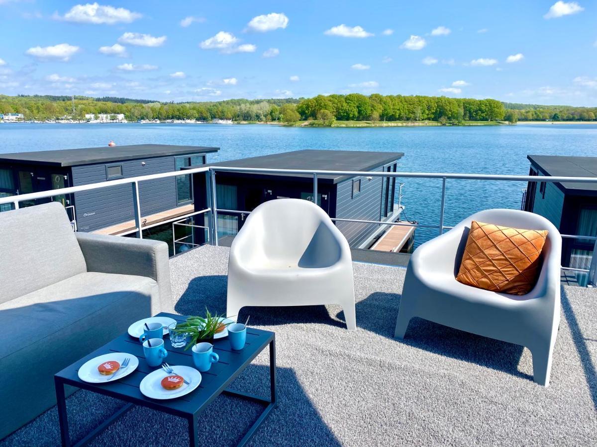 Houseboat Met Dakterras Mookerplas Middelaar Dış mekan fotoğraf